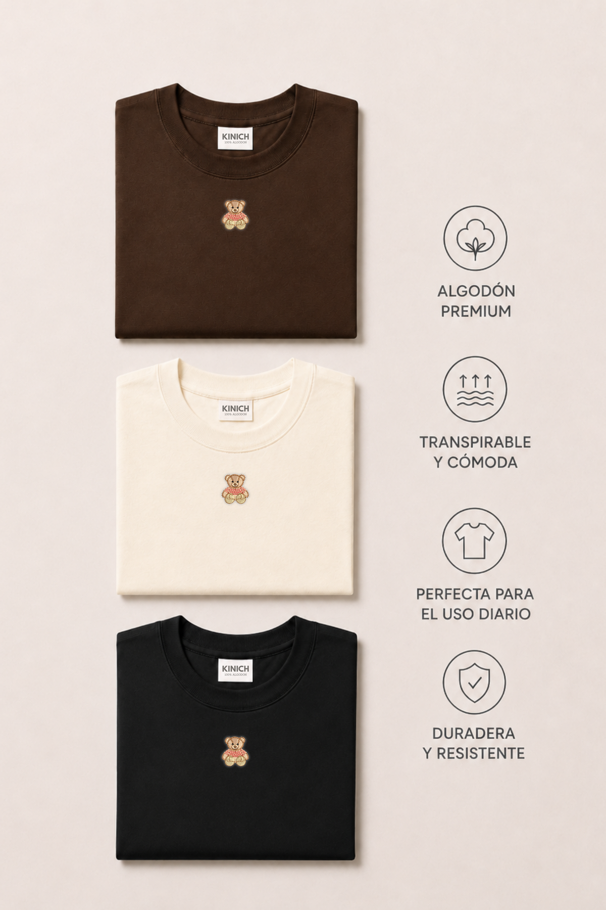 Pack 3 Camisetas
