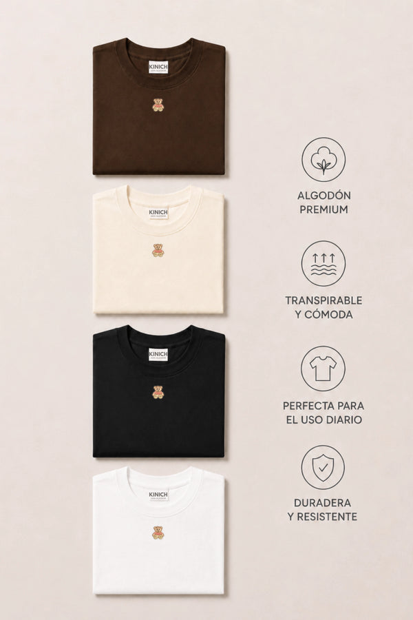 Pack 4 Camisetas