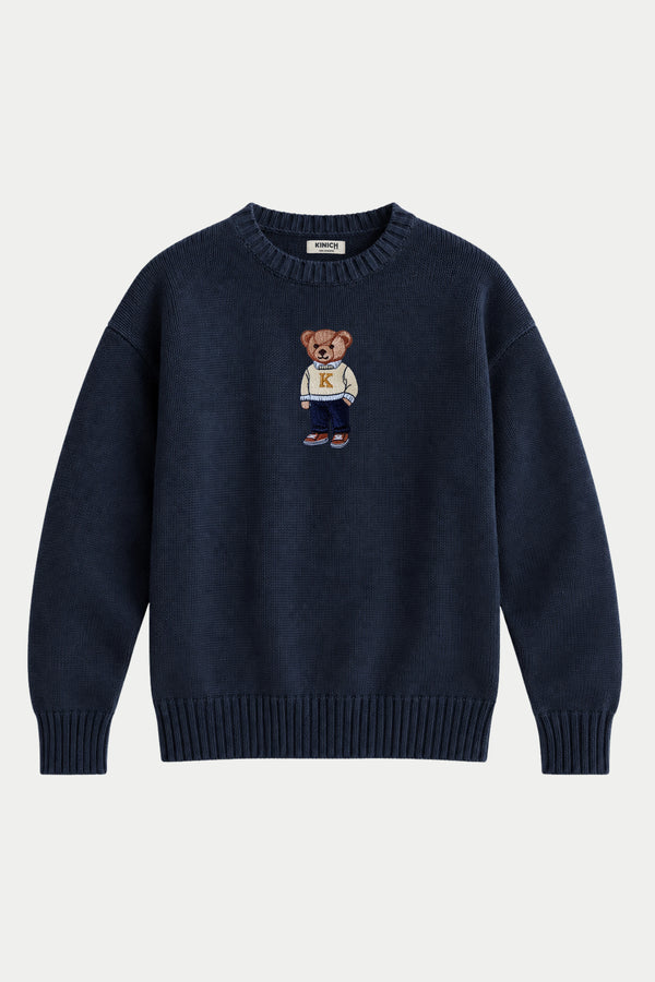 Suéter Tejido Teddy Azul