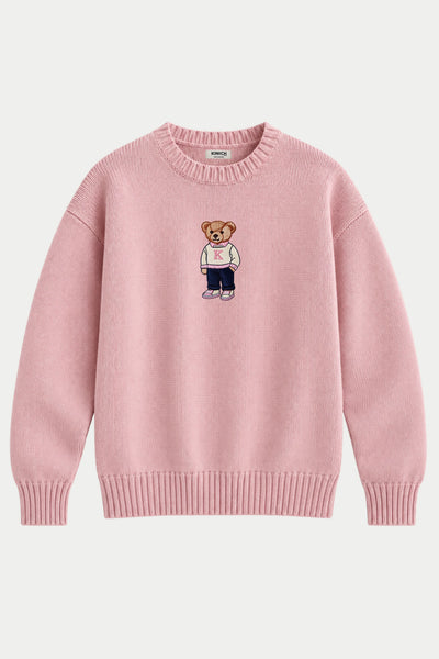 Suéter Tejido Teddy Rosado