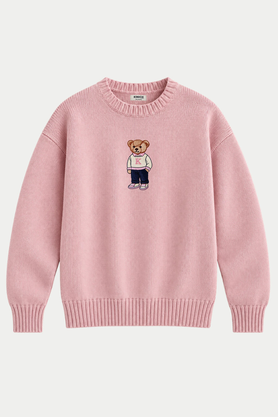Suéter Tejido Teddy Rosado