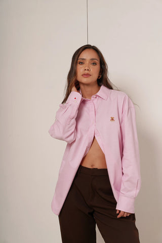 Little Teddy - Camisa de Botones Oversize