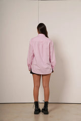 Teddy– camisa de Botones Oversize Pink