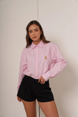 Teddy– camisa de Botones Oversize Pink