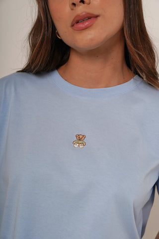 Paquete Camiseta Clásica Ted Azul/Marfil